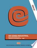 libro Hidalgo. Xiii Censo Industrial. Resultados Definitivos. Censos Económicos 1989